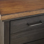 Rustic Two-Tone 4-Piece Bedroom Set - Queen/King