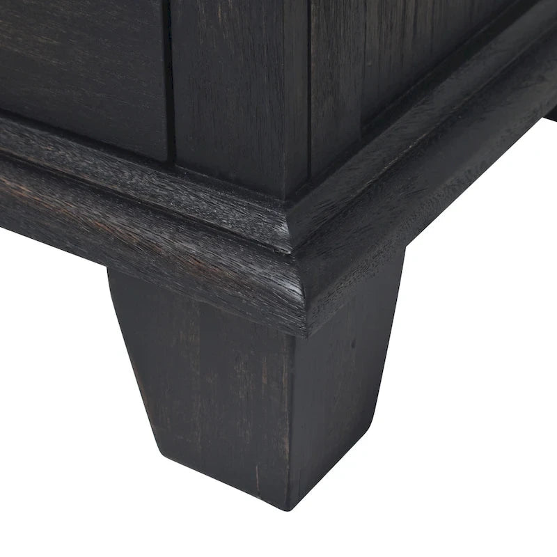 Rustic Two-Tone 4-Piece Bedroom Set - Queen/King