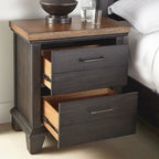Rustic Two-Tone 4-Piece Bedroom Set - Queen/King