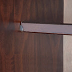 Solid Wood 4-Door Wardrobe with Mirror or Panel Doors
