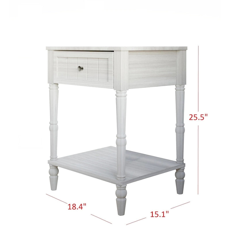Upholstered Panel Bed with 2 Nightstand