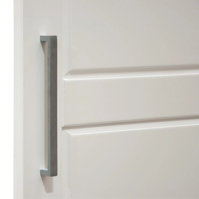 3-Door Solid Wood Wardrobe Armoire with Mirror or Panel Doors