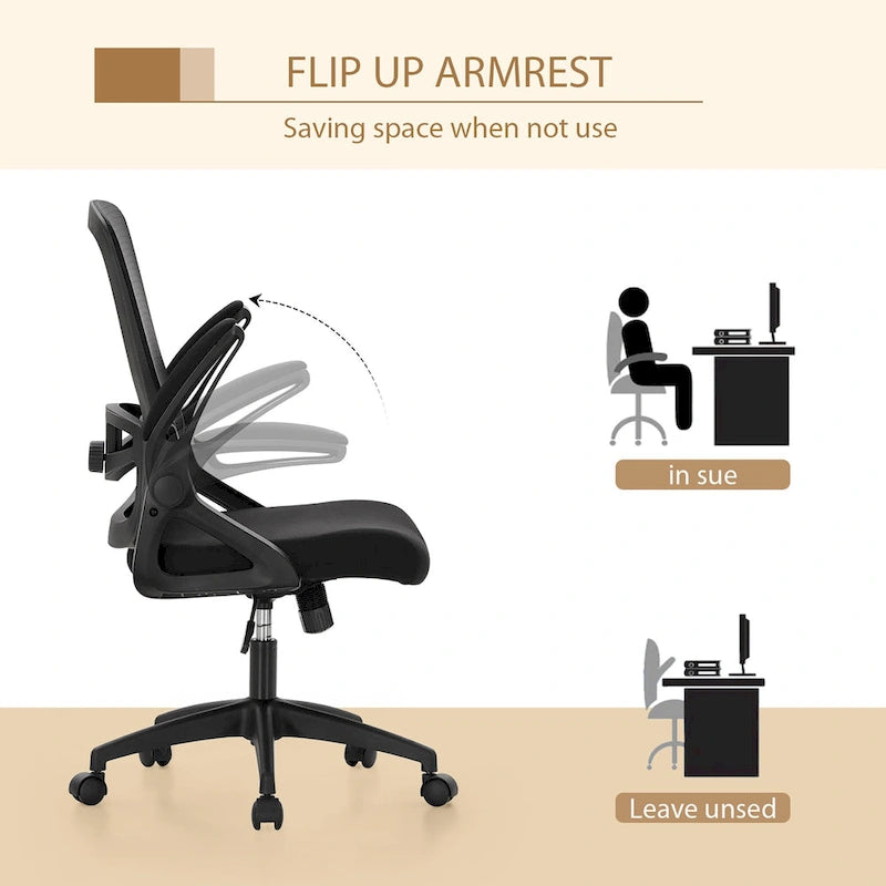 Ergonomic Mesh Office Desk Chair with High Back, 360 Swivel Executive Computer Chair