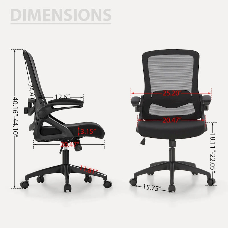 Ergonomic Mesh Office Desk Chair with High Back, 360 Swivel Executive Computer Chair