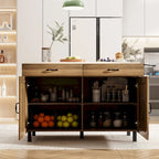 Elegant Kitchen Island - Organize and Beautify Your Space Buffet Table - 47.2X23.6X33.5