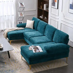 U-Shaped 4-Seat Indoor Sectional Sofa