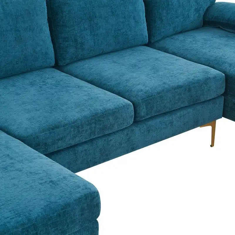 U-Shaped 4-Seat Indoor Sectional Sofa