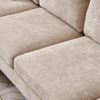 U-Shaped 4-Seat Indoor Sectional Sofa