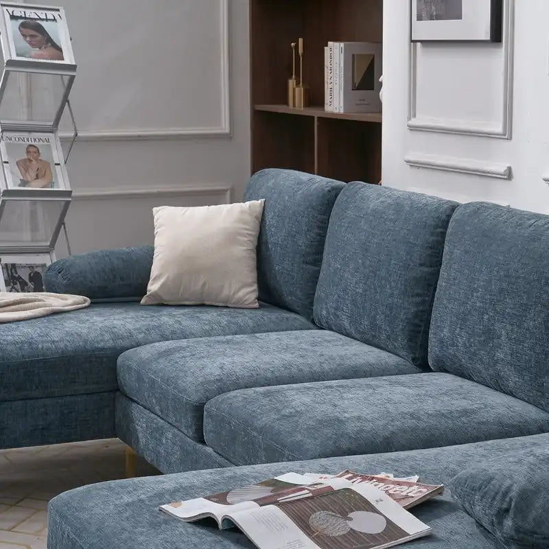 U-Shaped 4-Seat Indoor Sectional Sofa
