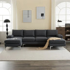 U-Shaped 4-Seat Indoor Sectional Sofa