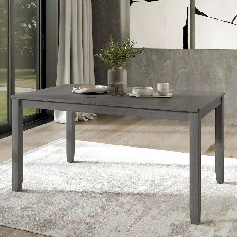 CraftPorch Farmhouse Style 7-piece Wooden Dining Set