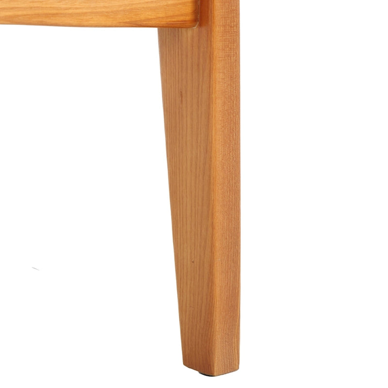 Solid Wood Accent Chair with Cushion (Fully Assembled) - 28 In. W x 33 In. D x 34 In. H - 28Wx33Dx34H