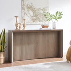 56 Wide Rectangular Console Table - 55.75 Wide