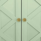 70-inch Extra-Wide Rustic TV Stand for 80 TVs - Natural Wood Finish