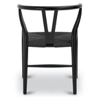 Poly & Bark Weave Chairs - Solid Wood Frame (Set of 2)