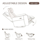 Power Swivel Glider Rocker Recliner Nursing Chair Recliner