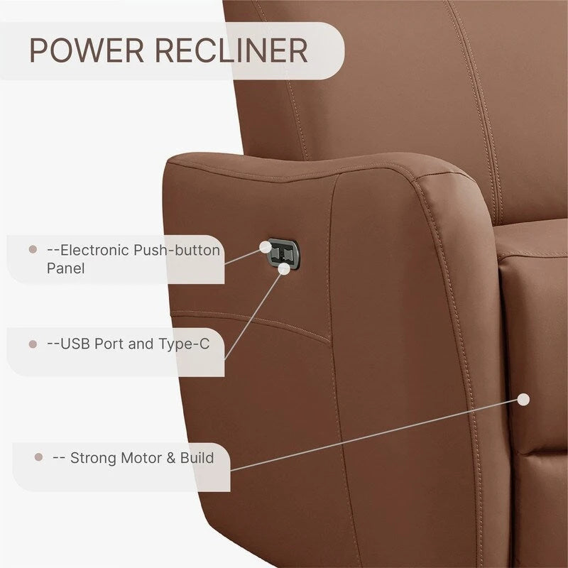 Power Swivel Glider Rocker Recliner Nursing Chair Recliner