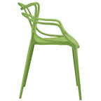 Plastic 4-piece Chair Set