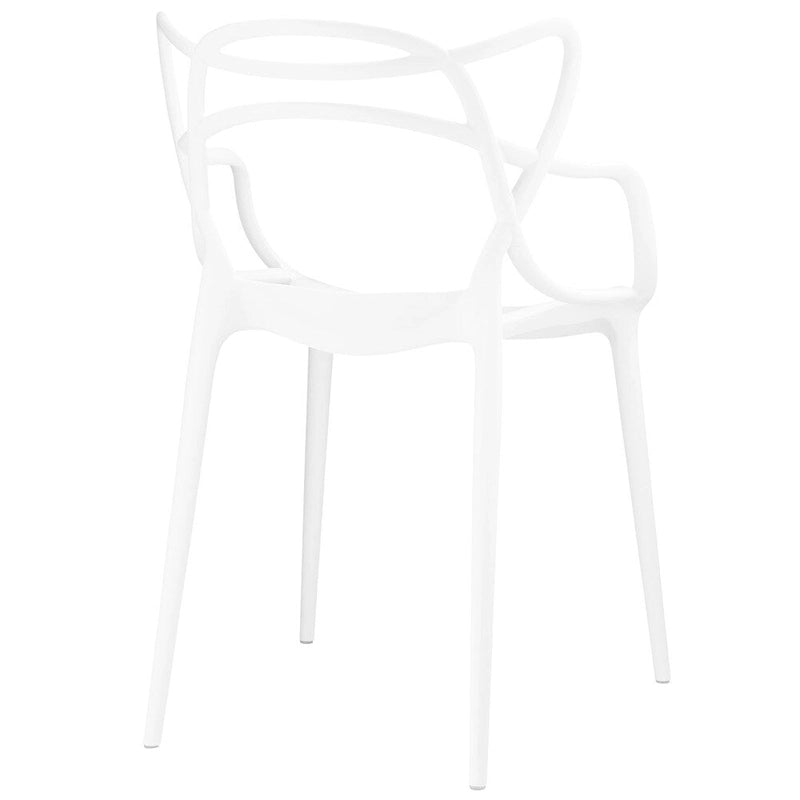 Plastic 4-piece Chair Set